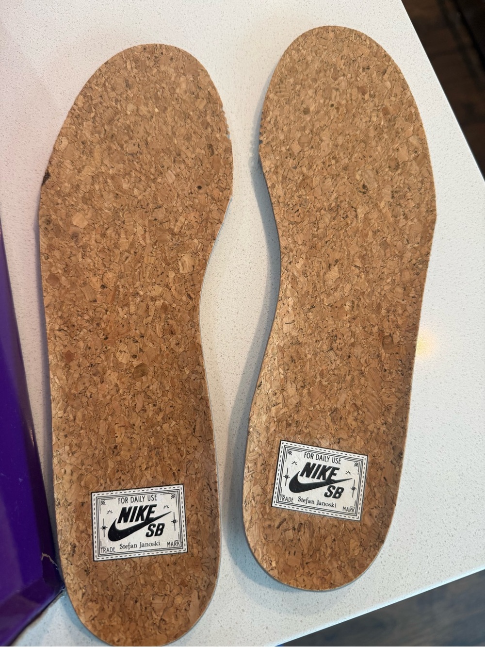 Nike SB Zoom Janoski OG+ Black Suede Low-Top Loafers White Size 9 Men/10.5 Women - Picture 8 of 10
